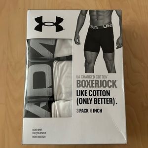Mens Under Armour boxer jock 3 pack